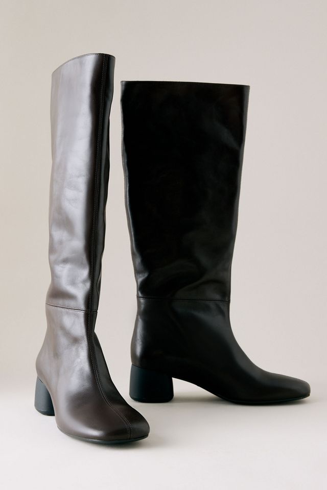 Bottes hautes froncées en cuir Vagabond Livia #3