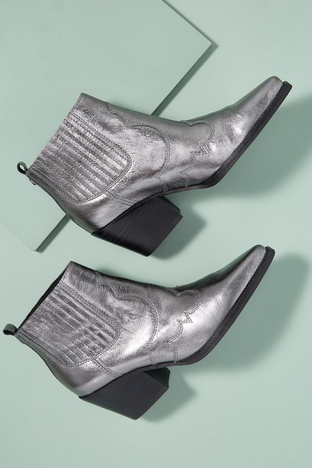 Sam edelman cheap metallic boots