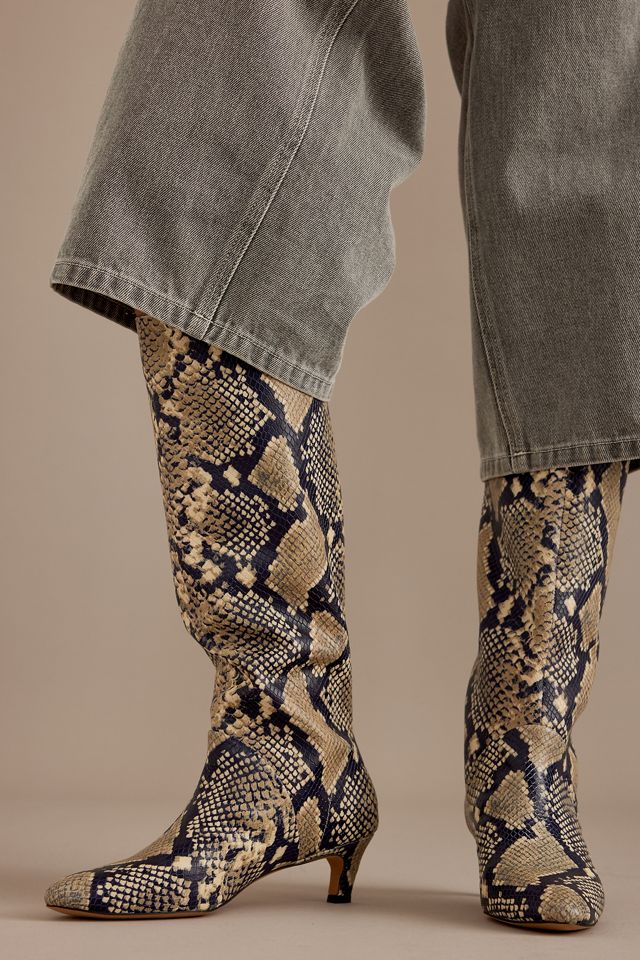 Botas Silent D Erena de Gamuza con Tacón Bajo #5