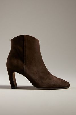 By Anthropologie Western Ankle Boots In Brown