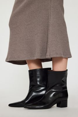 By Anthropologie Barrel Ankle Boots