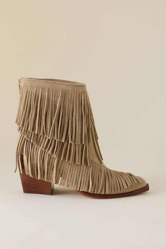 Dolce Vita Torey Suede Fringe Boots