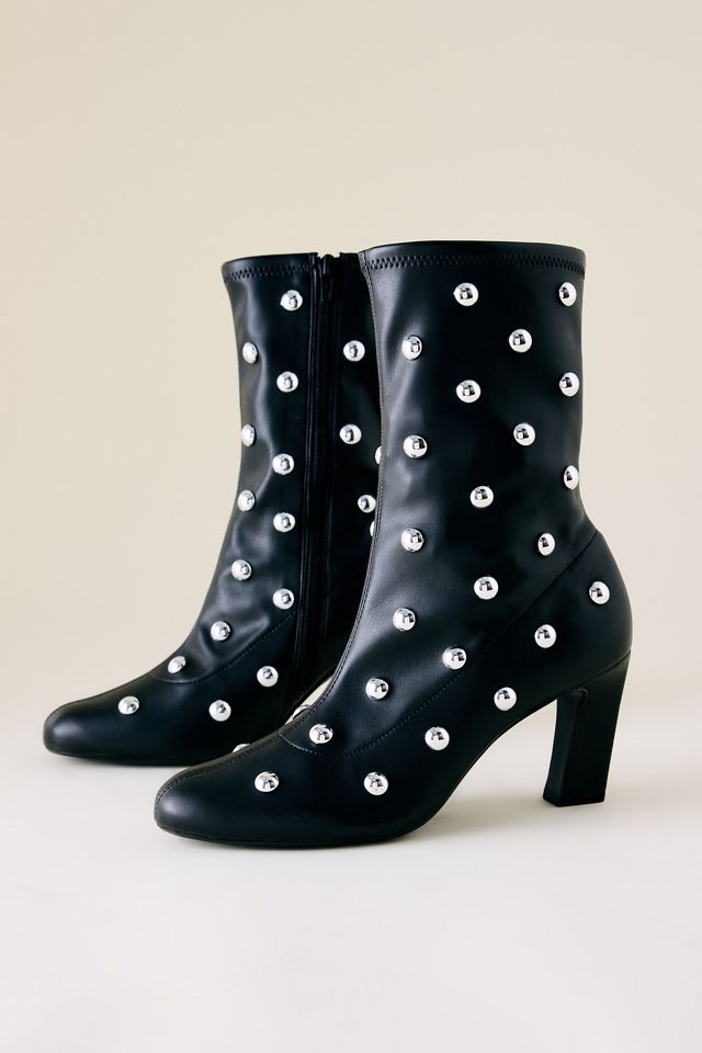 Maeve Stud Stretch Boots #1
