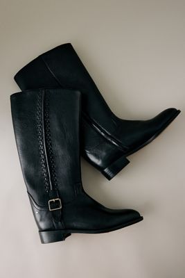 Bronx Leni-Jo Buckle Leather Boots