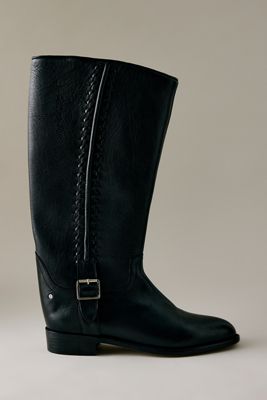 Bronx Leni-Jo Buckle Leather Boots