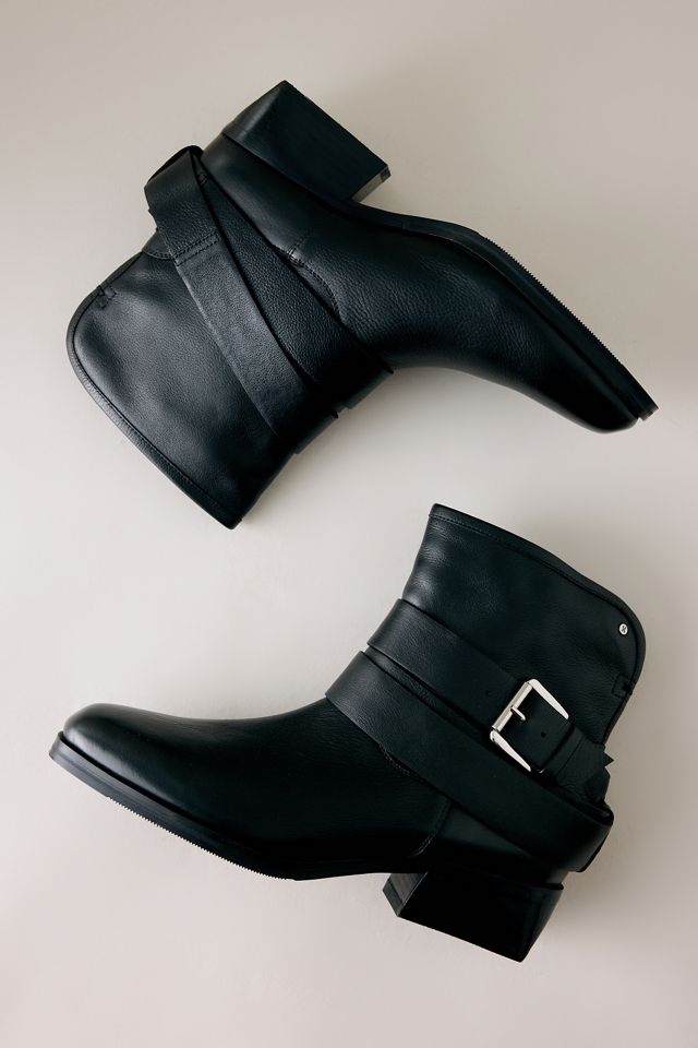 Bronx Brodey Buckle Leather Ankle Boots #3