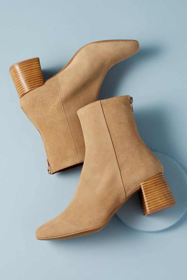 Heeled Suede Boots #2