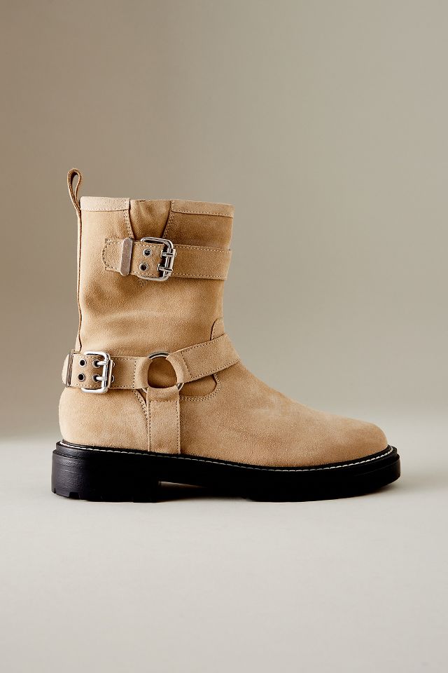 Biker 2025 boots suede