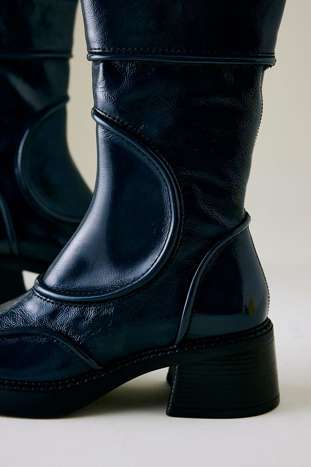 E8 by Miista Malene Stiefel aus Leder mit eckiger Spitze #3