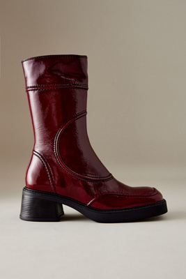 E8 by Miista Malene Square-Toe Leather Boots