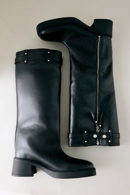 Bottes hautes en cuir Izolda Miista