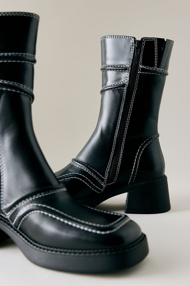 Miista Malene Leder-Stiefeletten #1