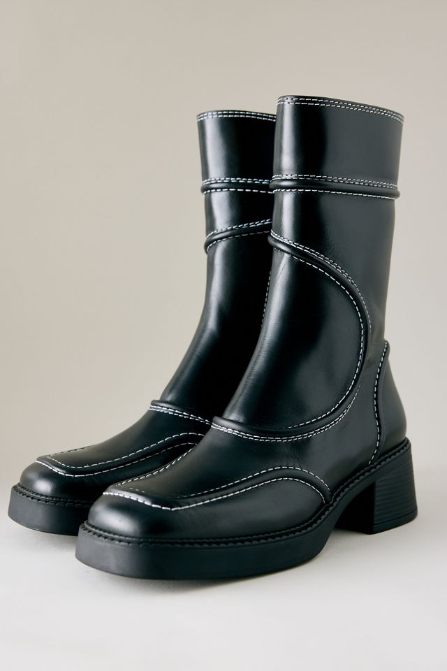 Miista Malene Leder-Stiefeletten #2