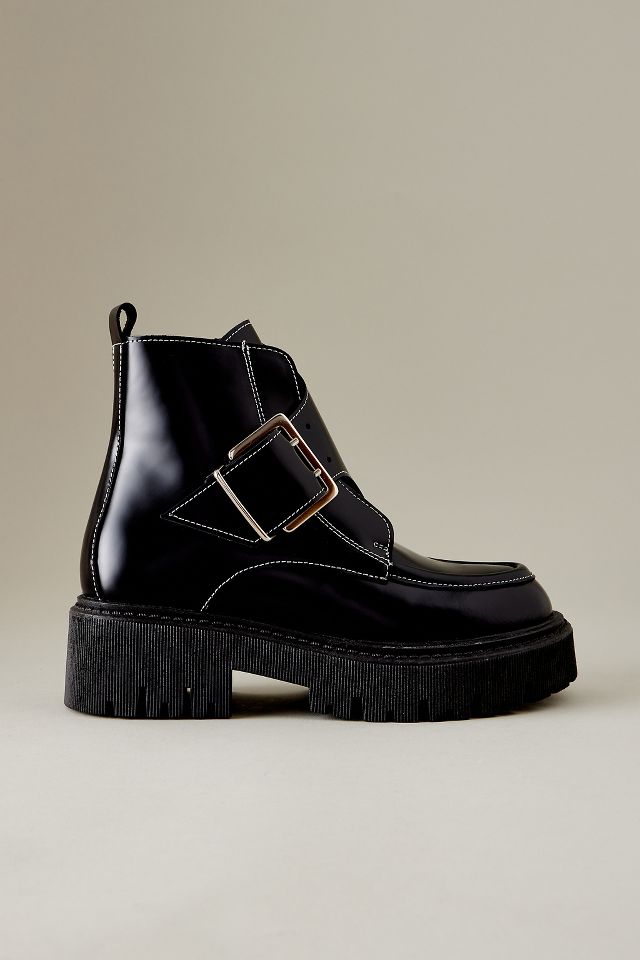 Anthropologie bekah leather hot sale ankle boots