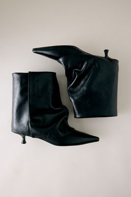 Botas de Tobillo de Cuero Vegano Noa Slouchy de JW PEI