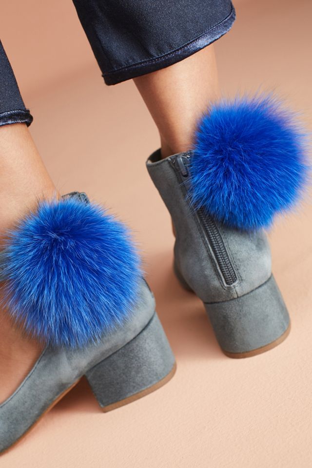 Cecelia New York Liv Pom Pom Block Tacones #2