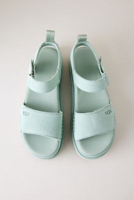 UGG Goldenstar Suede Strap Sandals
