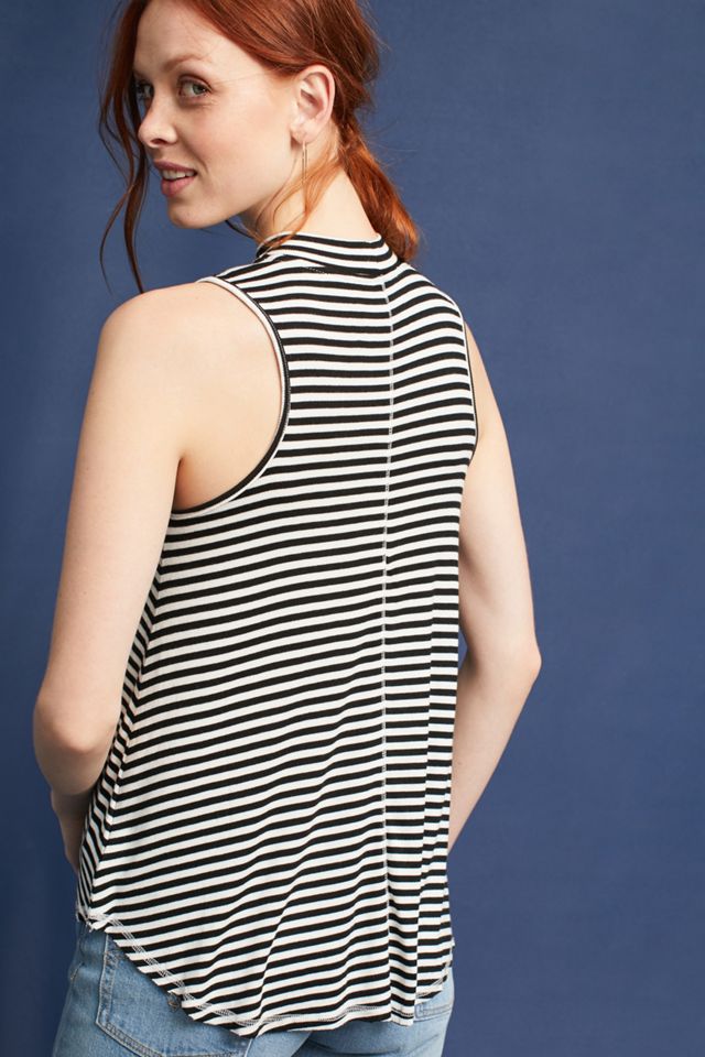 Mock Neck Tank Top #2
