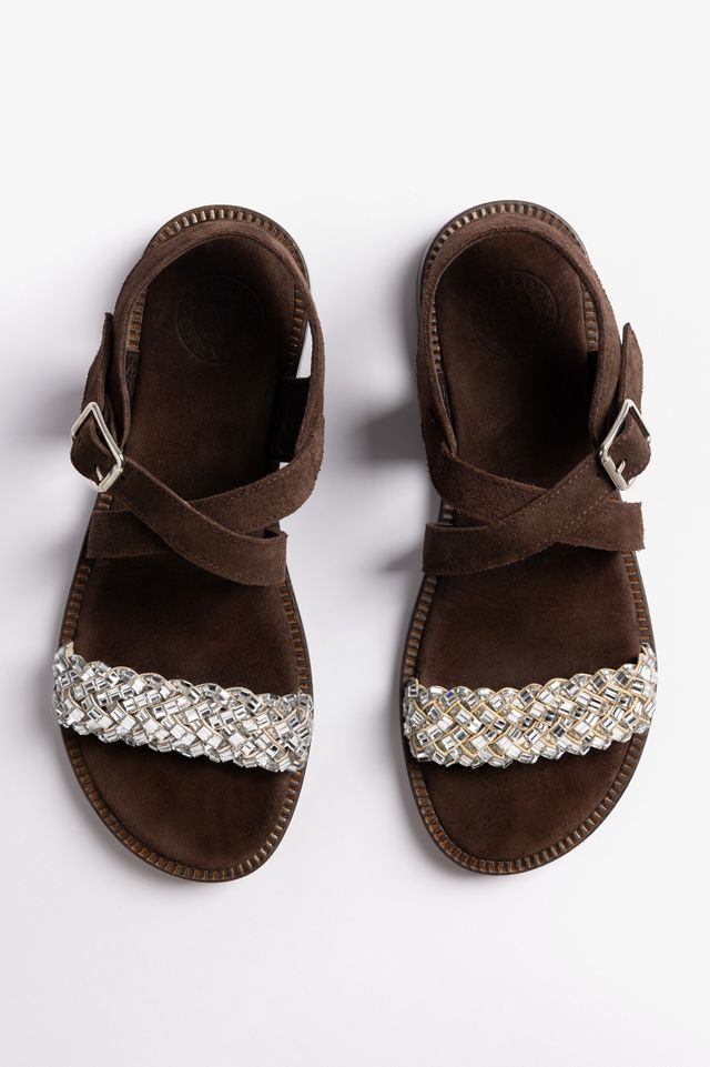 Penelope Chilvers Mortimer Diamante Suede Sandals #2