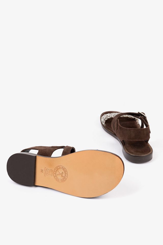 Penelope Chilvers Mortimer Diamante Suede Sandals #3