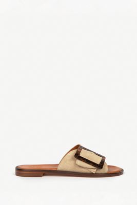 Penelope Chilvers Biarritz Buckle Slide Sandals