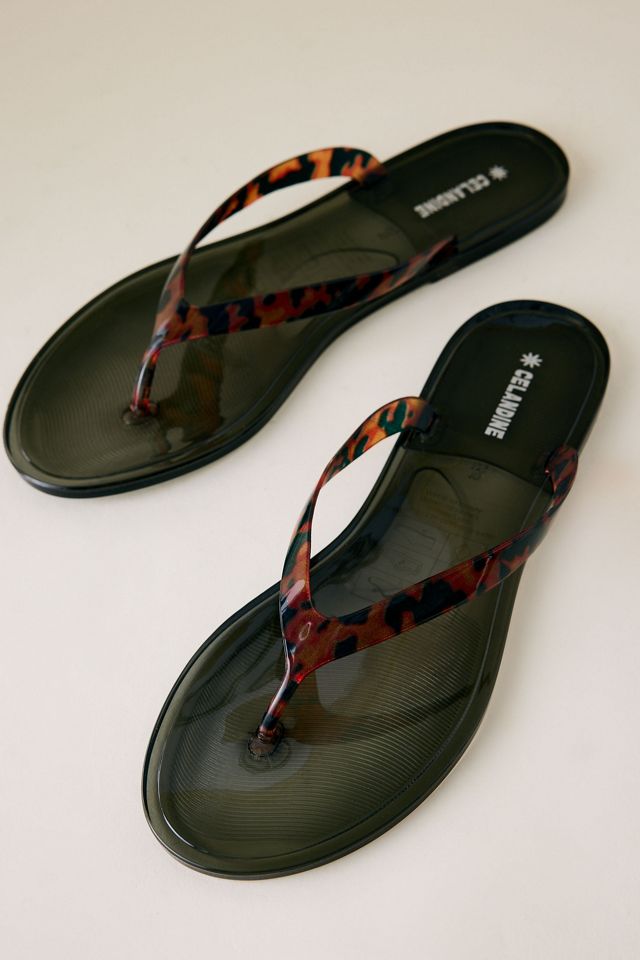 Celandine Jelly Flip Flops #1