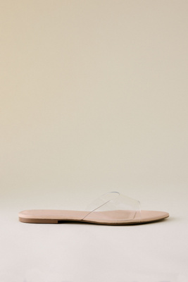 Maeve Pvc Slide Sandals In Multi