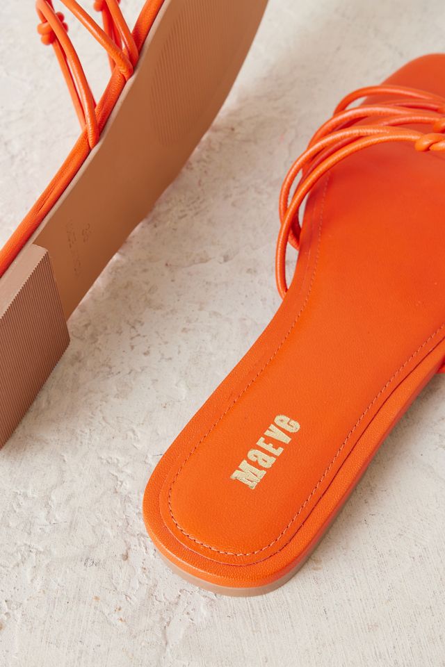 Maeve Strappy Knot Slide Sandals #3