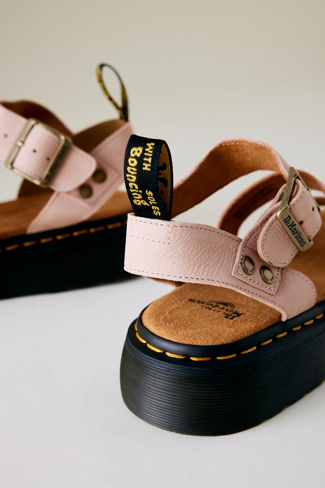 Dr. Martens☆Gryphon Quad Leather Sandals サンダル【UK発】 Dr Martens Gryphon quad western sandals in brown suede | ASOS
