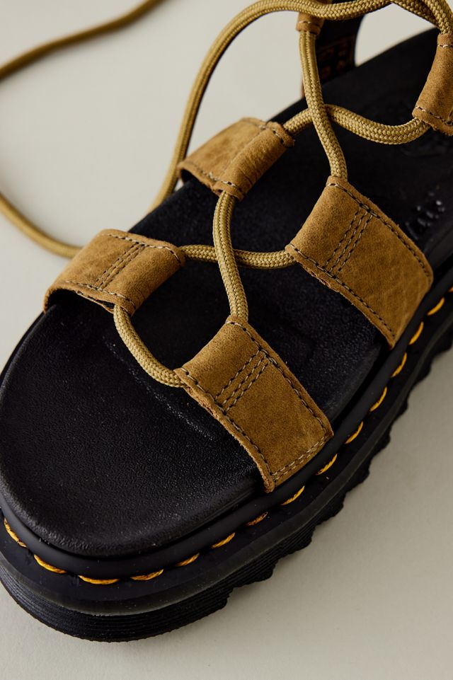 Dr. Martens Nartilla Sandales en cuir à lacets #1