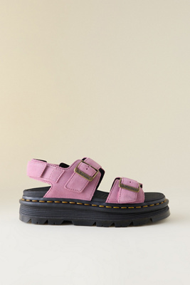 Dr. Martens Zebzag Nubuck Platform Sandals