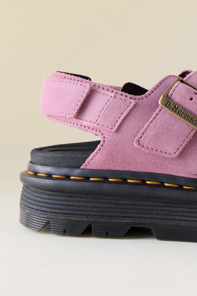 Dr. Martens Zebzag Nubuck Platform Sandals #1