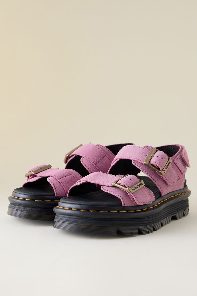 Dr. Martens Zebzag Nubuck Platform Sandals #2