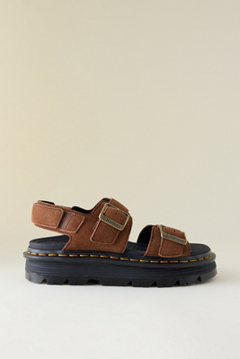 Dr. Martens Zebzag Nubuck Platform Sandals