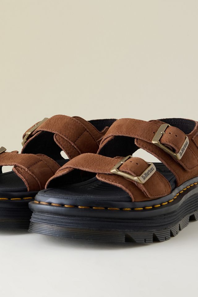 Dr. Martens Zebzag Nubuck Platform Sandals #1