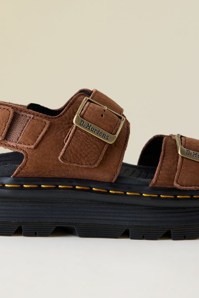 Dr. Martens Zebzag Nubuck Platform Sandals #2