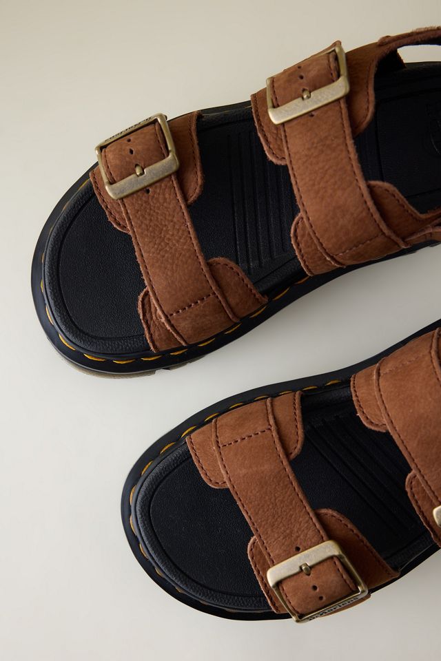 Dr. Martens Zebzag Nubuck Platform Sandals #3