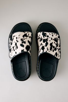Dr. Martens Dalmatiner Zebzag Slide-Sandalen