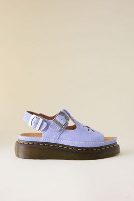 Dr. Martens Dunnet Blumen-Ledersandalen
