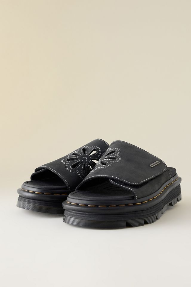 Sandalias Slide Zebzag Flower de Dr. Martens #2