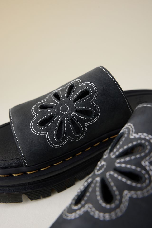 Sandalias Slide Zebzag Flower de Dr. Martens #3