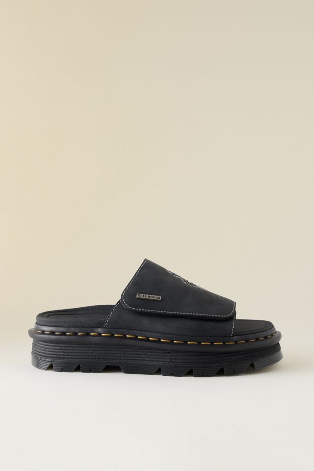 Sandalias Slide Zebzag Flower de Dr. Martens #1