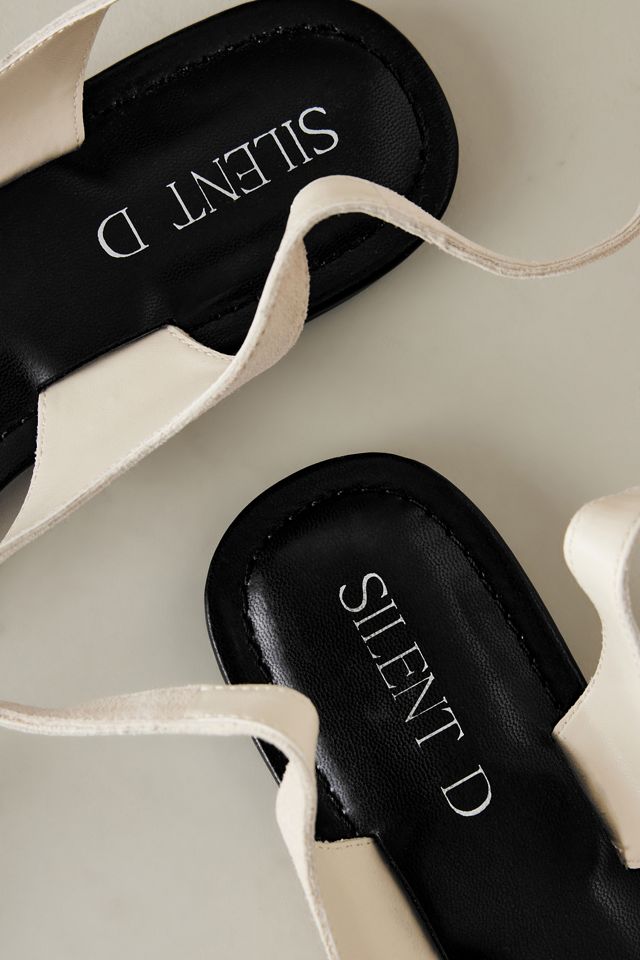 Silent D Suede Tie-Up Toe-Strap Sandals #2