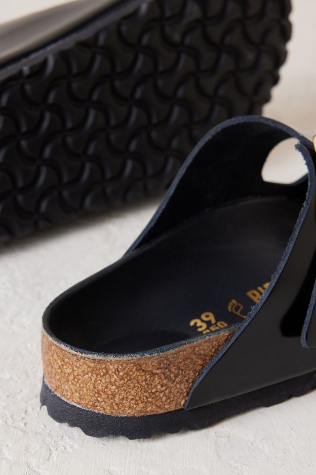 Birkenstock Arizona Sandalen aus Lackleder mit großer Schnalle #3