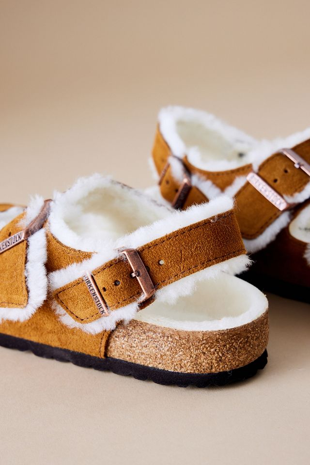 Birkenstock Milano Shearling Sandals #5