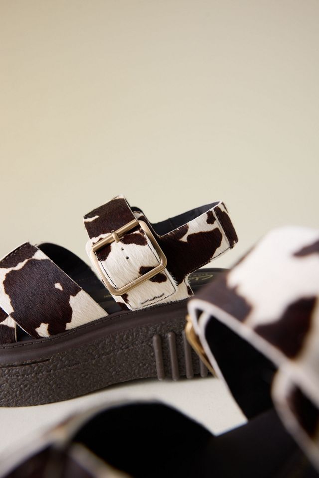 Sandalias Clarks Evamar Wish con Estampado de Vaca #2