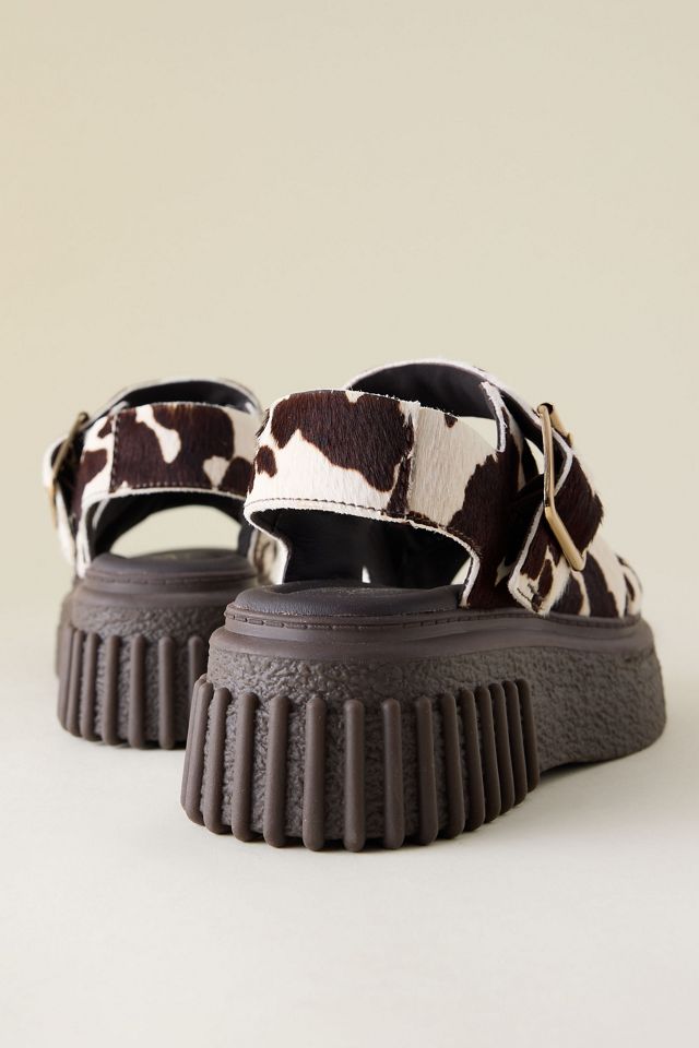 Sandalias Clarks Evamar Wish con Estampado de Vaca #3