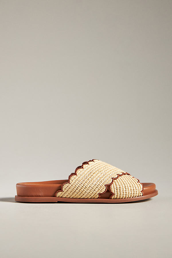 Maeve Scallop Banded Sandals
