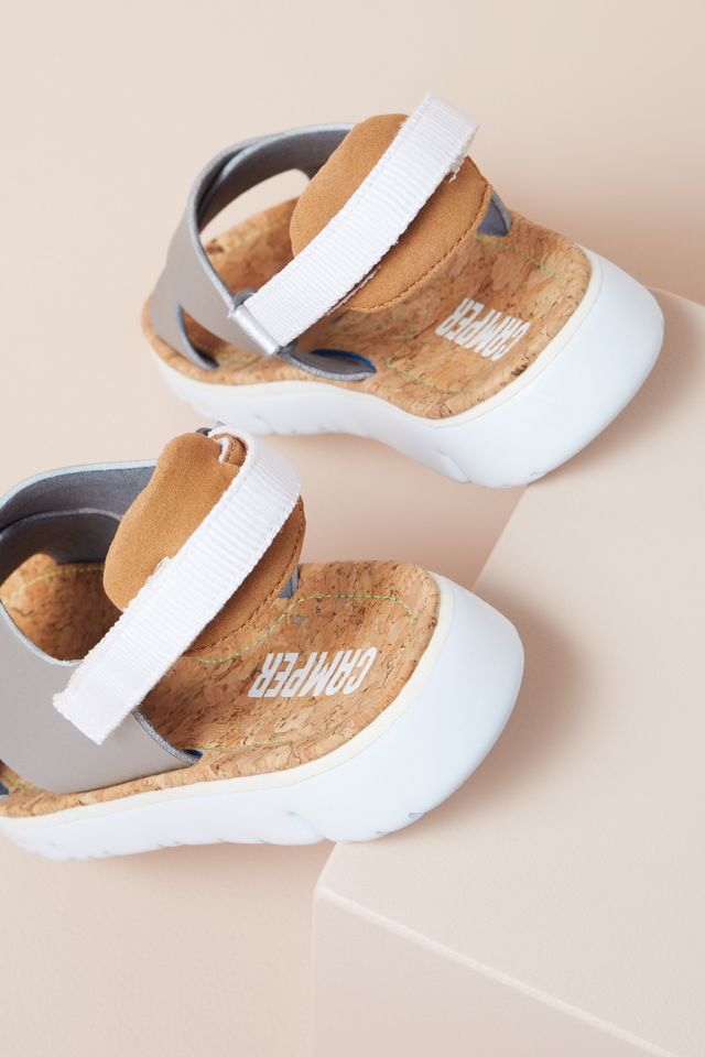 Camper Oruga Metallic Cross-Strap Sandals #2