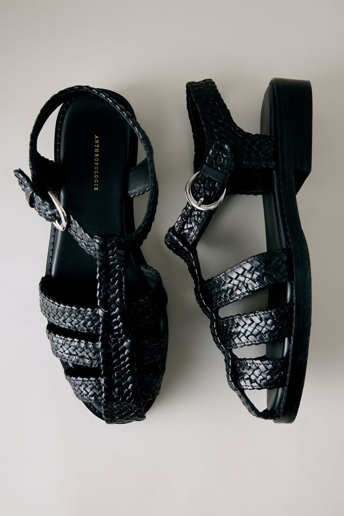 By Anthropologie Woven Fisherman Sandals